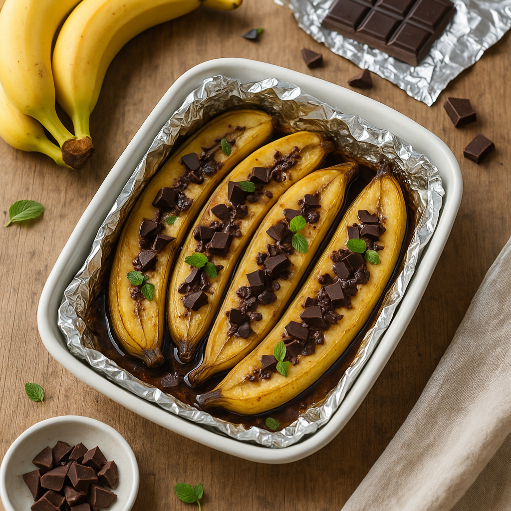 Bananen met Chocolade