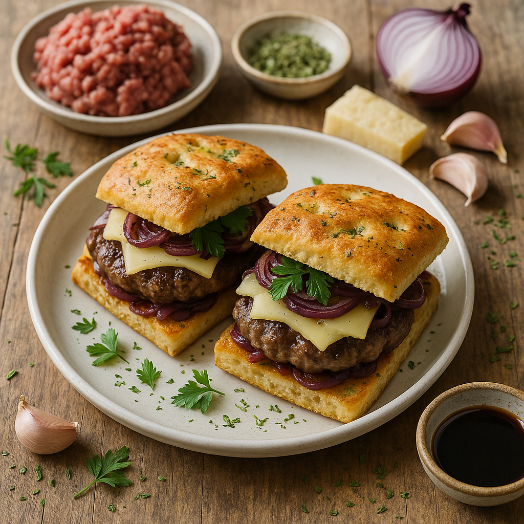 Focaccia Burgers