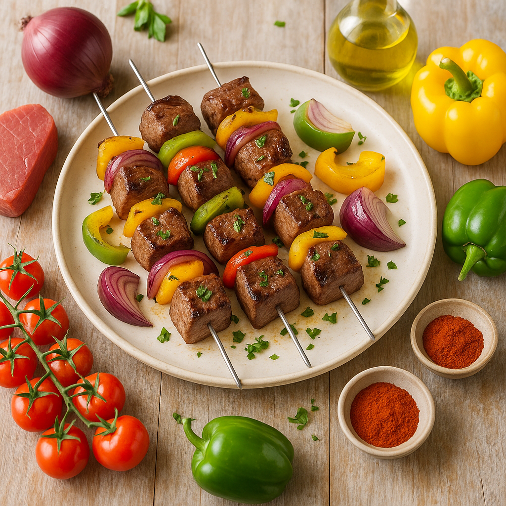 Biefstuk Kebabs