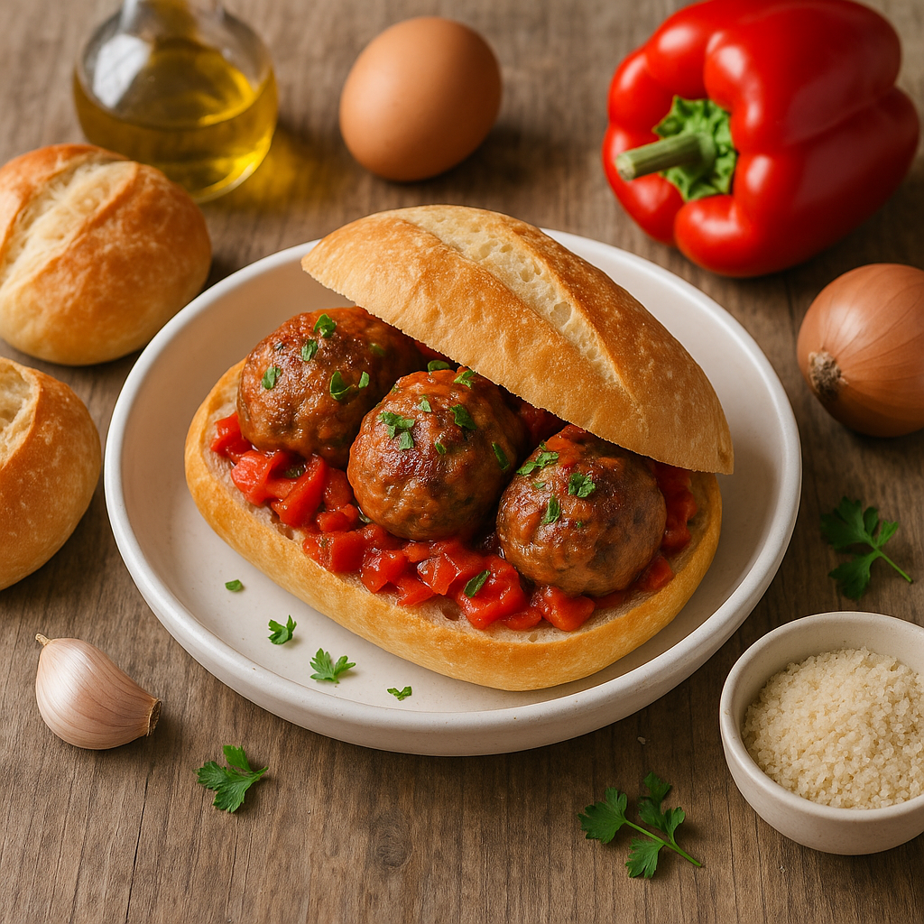 Broodje Italiaanse Gehaktballen