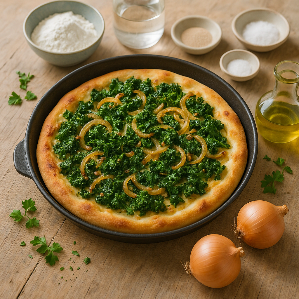 Winter Pizza met Boerenkool