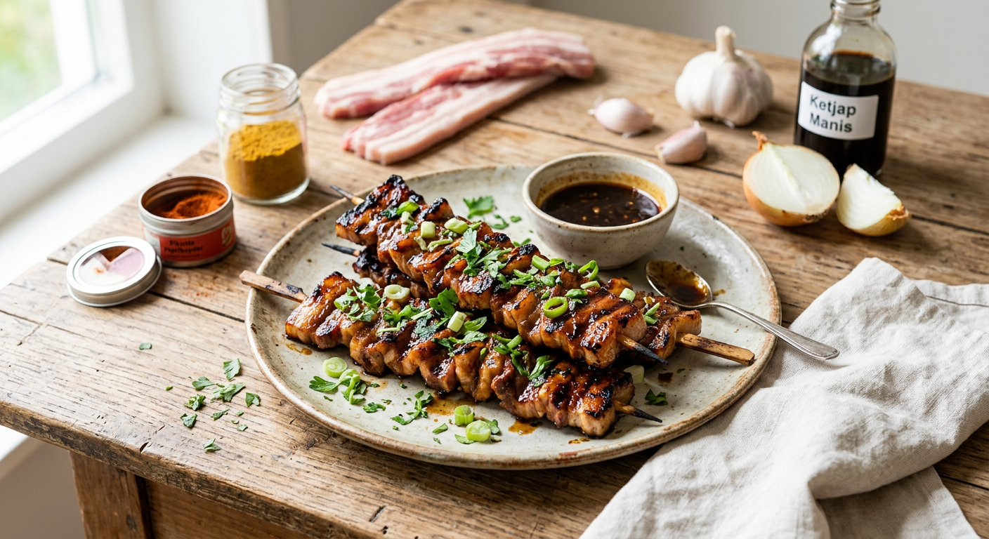 Spekfakkel in een heerlijke marinade van de BBQ