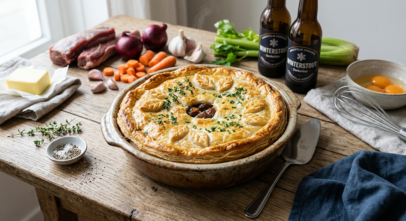Engels pastei recept met sukade